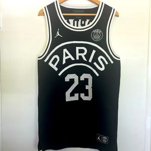Rare Jordan x PSG mesh basketball jersey